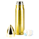 Caliber Gourmet Bullet Thermo Water Bottle, 500ml, Gold, CBG-TMS-1032