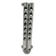 Caliber Gourmet Butterfly Bottle &amp; Can Opener, Grey CBG-1001-GM