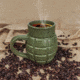 Campco Ceramic Grenade Coffee Mug, Green, 650 ml, CBGM1043