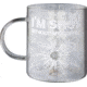 Caliber Gourmet Glass Coffee Mug, 18.5oz, CBG-MGLASS