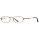 Calligraphy Collections Woolf SESC WOOL00 Progressive Prescription Eyeglasses - Light Brown SESC WOOL005235 BNL