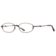 Calligraphy Collections Woolf SESC WOOL00 Progressive Prescription Eyeglasses - Plum SESC WOOL005235 PU