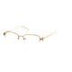 Calligraphy Collections F-366 SESC F36600 Eyeglass Frames - Col1 - Gold SESC F366005235 GO