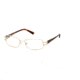 Calligraphy Collections F-374 SESC F37400 Eyeglass Frames - Col1 - Shiny Gold SESC F374005335 GO