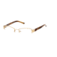 Calligraphy Collections F-381 SESC F38100 Eyeglass Frames - Col1 - Gold SESC F381004935 GO