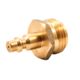 Camco Blow Out Plug - Brass - Quick-Connect Style, 36143