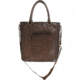 Cameleon S&amp;w Flat Tote Cc Purse Dark Brown