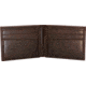 Cameleon S&amp;w Men's Front Pockt Bi-fold Wallet Brown
