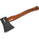 CrossFire American Hickory Hatchet Axe, 14 in Blade, Carbon Steel, Plain, 19345