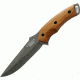 Camillus Knives 10 in. Ti Fixed Blade, Bamboo Handle, Black BLade, Plain CM18508