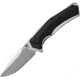 Camillus Knives Linerlock Folding Knife, 3.25 titanium coated 3Cr13 stainless blade, Black GFN handle, 19400