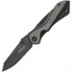 Camillus Knives Machine Linerlock A/O Folding Knife, 4in Closed, 2.75in Black Carbonitride Titanium Coated 420 SS Blade, Black Glass Filled Nylon Handle w/Carbon Fiber Inlay, Pocket Clip, Black, 19812