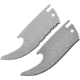 Camillus Knives TigerSharp Linerlock Folding Knife, 3in Satin SS Drop Point, Black Frn Handle, Brown Rubber Handle Insert, One Standard Edge And One Serrated Replaceable Blade, Black, 19131