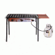 Camp Chef Big LP Gas Grill, 608Sq. inch. Cooking Area, 3 Burner, Red SPG90BCC