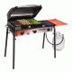 Camp Chef Big LP Gas Grill, 608Sq. inch. Cooking Area, 3 Burner, Red SPG90BCC