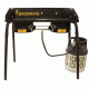 Camp Chef Browning Explorer 2 Burner Stove, Black/Yellow EX60B