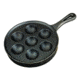 Camp Chef Cast Iron Griddle Uffs, Black CIAS7