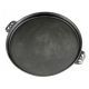 Camp Chef 14in True Seasoned Cast Iron Pizza Pan, Black, CIPZ14