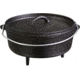 Camp Chef Classic 10in Seasoned Cast Iron Dutch Oven, Dutch Oven 4quart, 10in Diameter, Black, SDO10