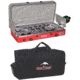 Camp Chef Everest 2 Burner Stove, Red/Silver, with Black Carry Bag, CBMS