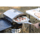 Camp Chef Italia Artisan Pizza Oven Accessory w/ Door, Black/Silver, 14x16in, PZ30D