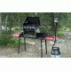 Camp Chef Large Utility Table, Rectangle, 4 Legs, 38in. x 16in. x 26.0in. CT38LWCC