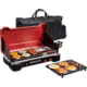 USED Camp Chef Mountain Series Rainier 2X Two-Burner Cooking System w/ Griddle &amp; Carry Bag, Black/Red, MSGGX, EDEMO1