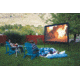 Camp Chef OEG Backyard Big Projection Screen, Fixed Frame, 59in. x 104in., 120in. Diagonal, 16-9 OS120