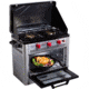 Camp Chef Professional Outdoor Oven, 2 x 9000 BTU/hr Range Burners, Stainless/Black, COVENT