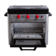 Camp Chef Professional Outdoor Oven, 2 x 9000 BTU/hr Range Burners, Stainless/Black, COVENT