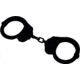 Campco UZI Handcuffs, Black, Steel, UZI-HCEU-BC-NIJ