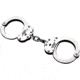 Campco UZI Handcuffs, Silver, Steel, UZI-HCEU-SC-NIJ