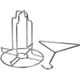 CanCooker Foldable Chicken Rack, Silver, One Size, CKNRK-1501