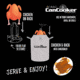 CanCooker Foldable Chicken Rack, Silver, One Size, CKNRK-1501