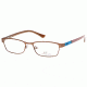 Candies CA0123 Eyeglass Frames - Matte Dark Brown Frame Color