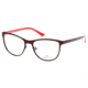 Candies CA0124 Eyeglass Frames - Matte Bordeaux Frame Color
