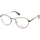 Candies CA0168 Prescription Eyeglasses - Shiny Black Frame, Shiny Black Lenses, 50 mm Lens Diameter CA016850001