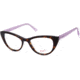 Candies CA0178 Eyeglass Frames - Dark Havana Frame Color, Dark Havana Lens Color