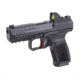 Canik Mete SF One Semi Auto Pistol, 9mm Luger, 4.2 inch Barrel, Fixed, Black, Polymer, Black, 15 Round Capacity w/Mecanik MO1 Optic, HG5637OSVN