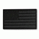 Cannae USA Velcro Patch - Left Arm, Black, Medium CPG-ACS-USAL-B