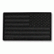 Cannae USA Velcro Patch - Right Arm, Black, Medium CPG-ACS-USAR-B