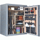 Cannon Safe Armory A54 80 Gun Safe, 60x48x30in - Hammertone Gray/Chrome A54-H2FDC-13