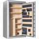 Cannon Safe Commander 43 Fireproof 36 Gun Safe, 72x40x28in - Hammertone, Gray/Chrome CO43-H2FDC-13