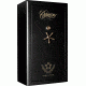 Cannon Safe Commander 43 Fireproof 36 Gun Safe, 72x40x28in - Hammertone Black/Brass CO43-H1FDB-13