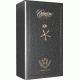Cannon Safe Commander 43 Fireproof 36 Gun Safe, 72x40x28in - Hammertone Gray/Brass CO43-H2FDB-13