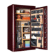 Cannon Safe Commander 43 Fireproof Gun Safe, 72x40x28in - Hammertone, Burgundy CO43-H5FDC-13