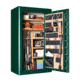 Cannon Safe Commander 43 Fireproof Gun Safe, 72x40x28in - Hammertone, Green CO43-H4FDC-13