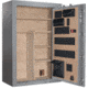 Cannon Safe Deluxe 33 Fireproof 36 Gun Safe, 60x40x24in - Hammertone, Gray/Chrome CA33-H2FDC-13