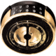 Cannon Safe Deluxe 33 Fireproof 36 Gun Safe, 60x40x24in - Hammertone Black/Brass CA33-H1FDB-13