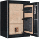 Cannon Safe Home Guard H8 Electronic Safe, 34x24x17in - Hammertone Black/Chrome H8-H1HEC-13